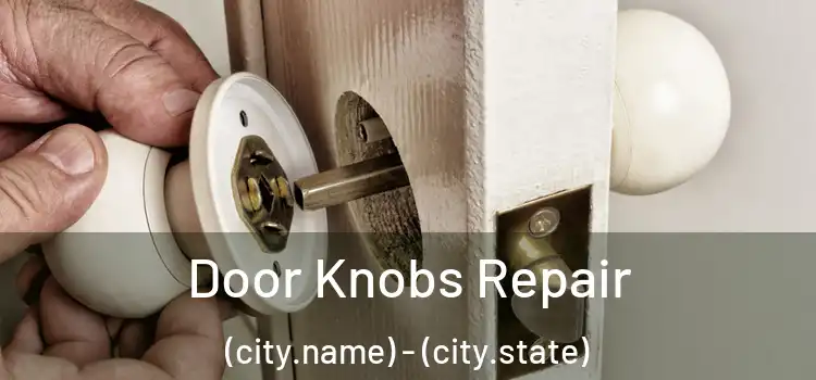 Door Knobs Repair (city.name) - (city.state)